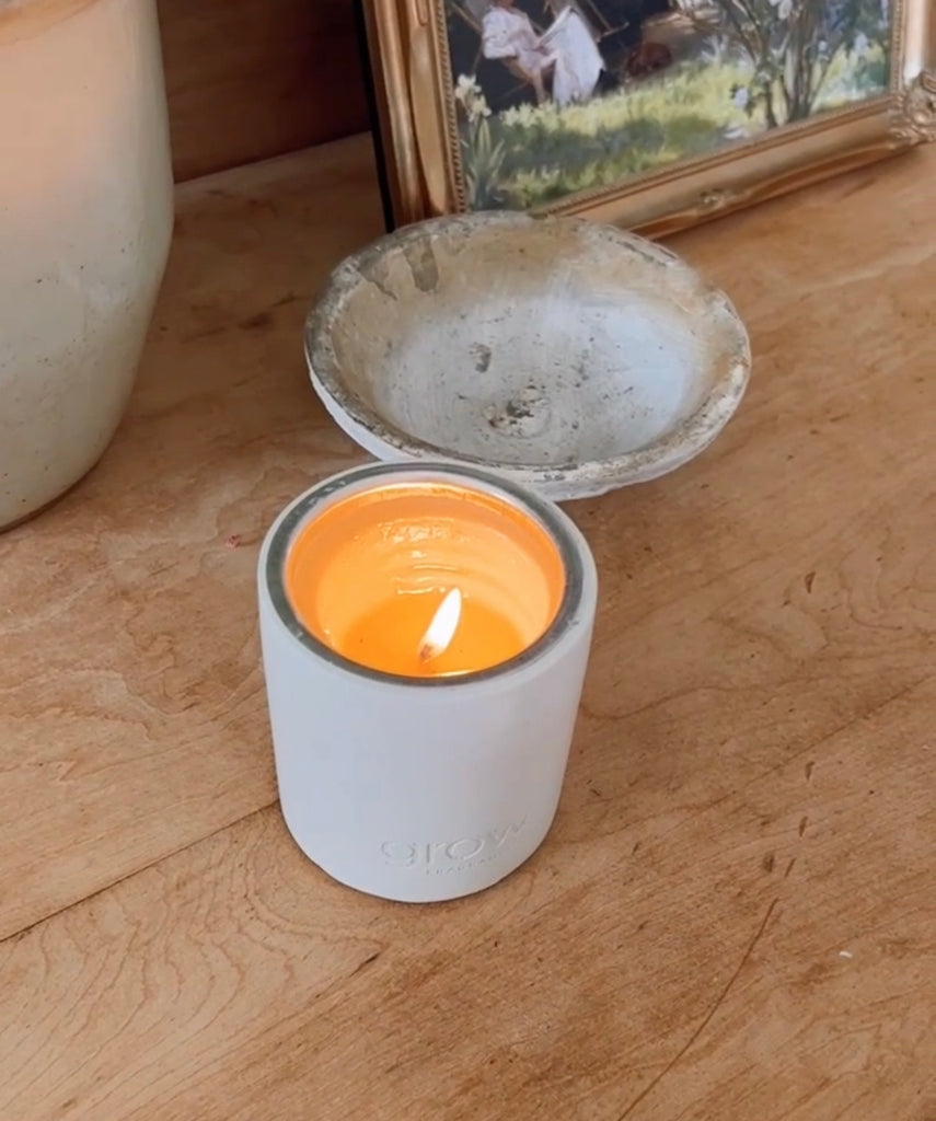 Why are my candles sinking in the middle? Grow Fragrance