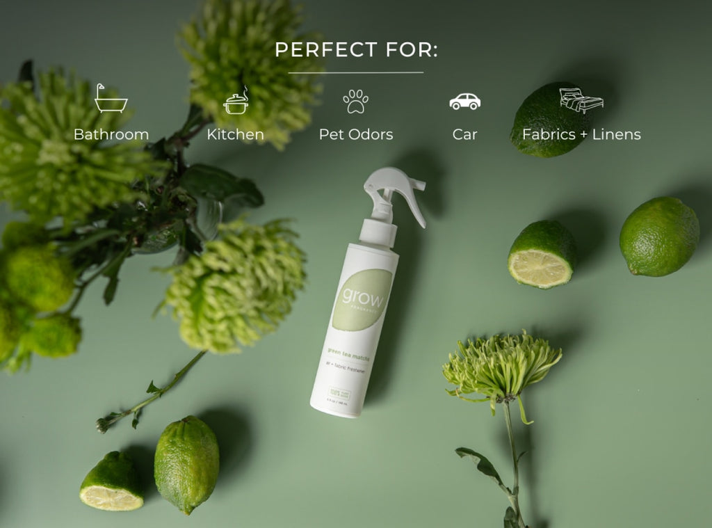 Green Tea Matcha Air + Fabric Spray Grow Fragrance
