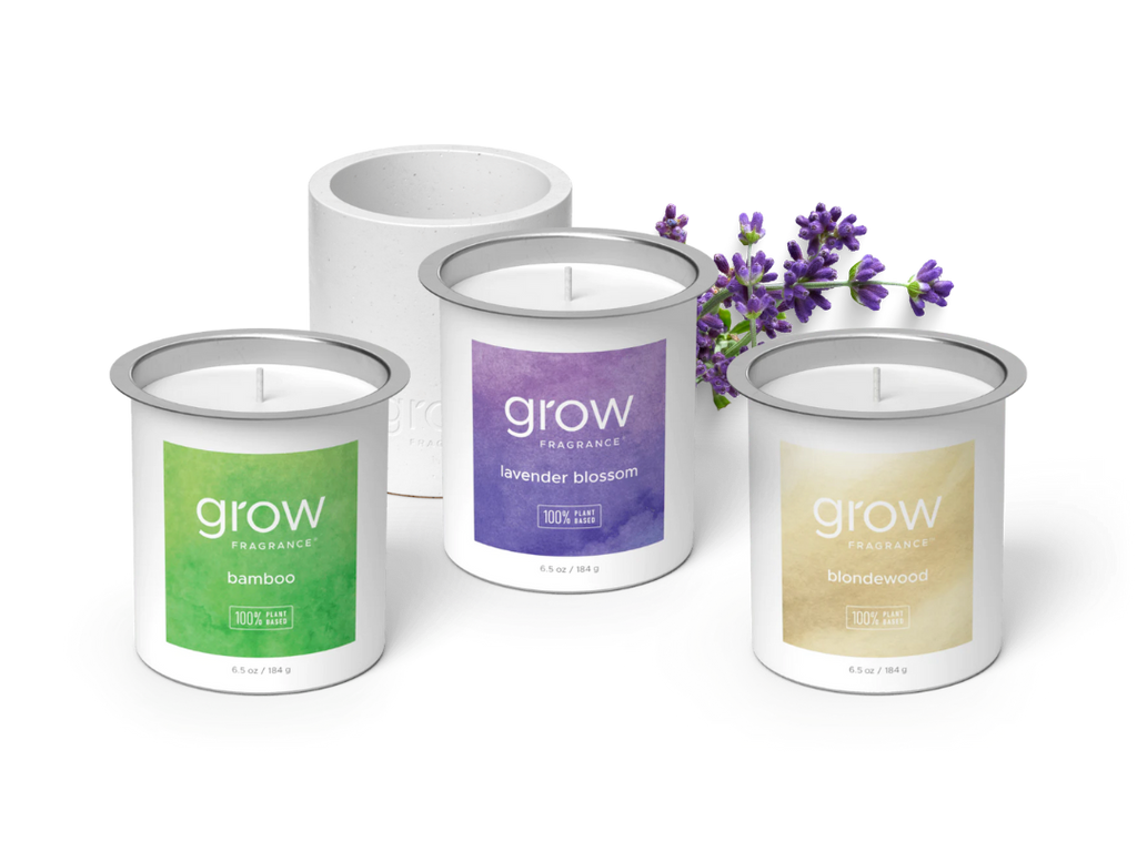 Signature Candle Set Grow Fragrance
