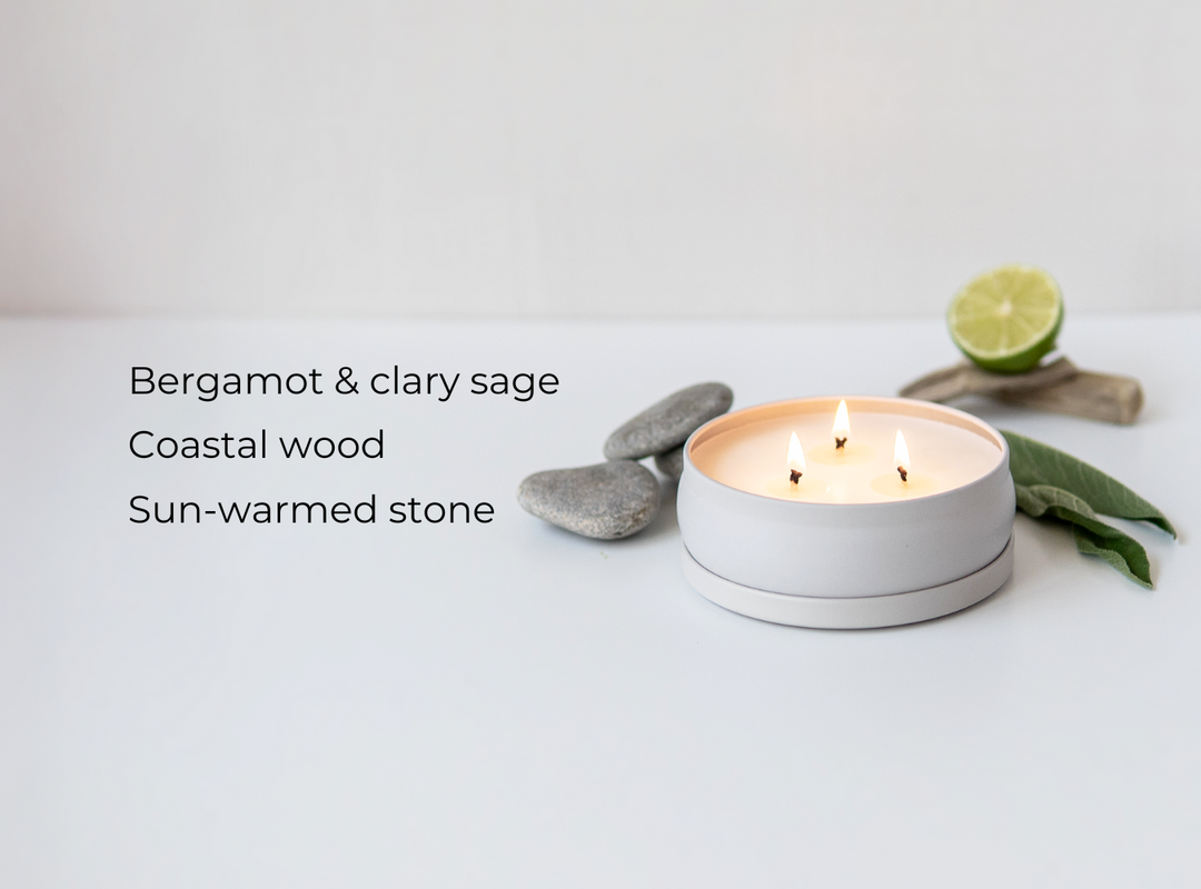 Pacific Driftwood 3-Wick Candle (featured)