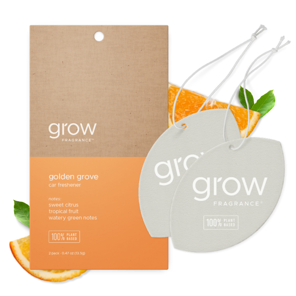 Golden Grove Car Freshener – Grow Fragrance