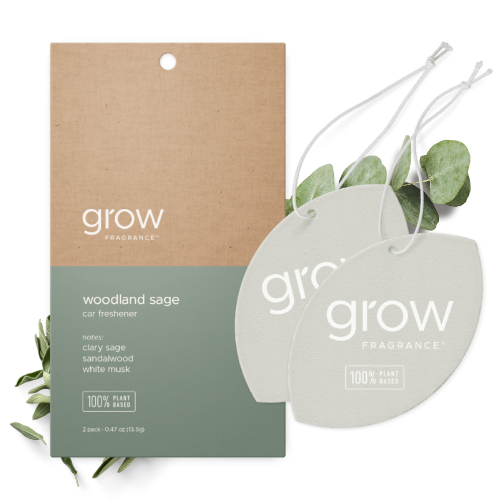 萃香ページ Woodland Sage Car Freshener – Grow Fragrance