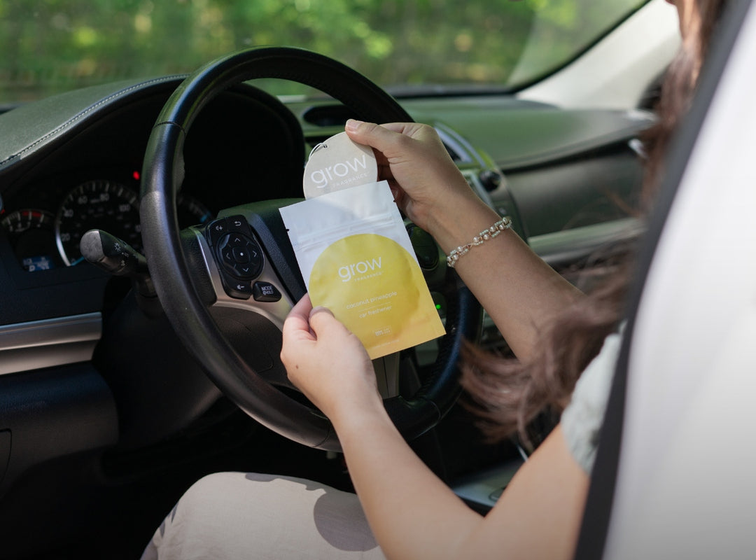 Coconut Pineapple Car Freshener (featured)