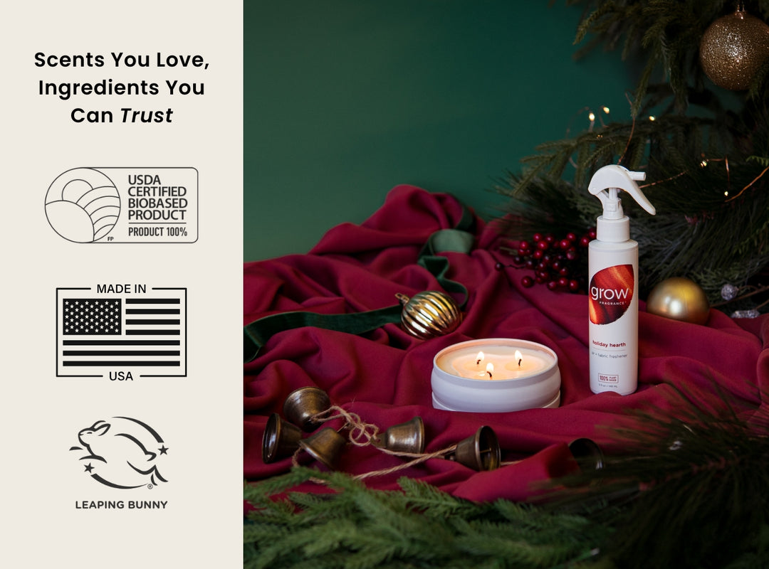 Holiday Hearth 3-Wick Candle