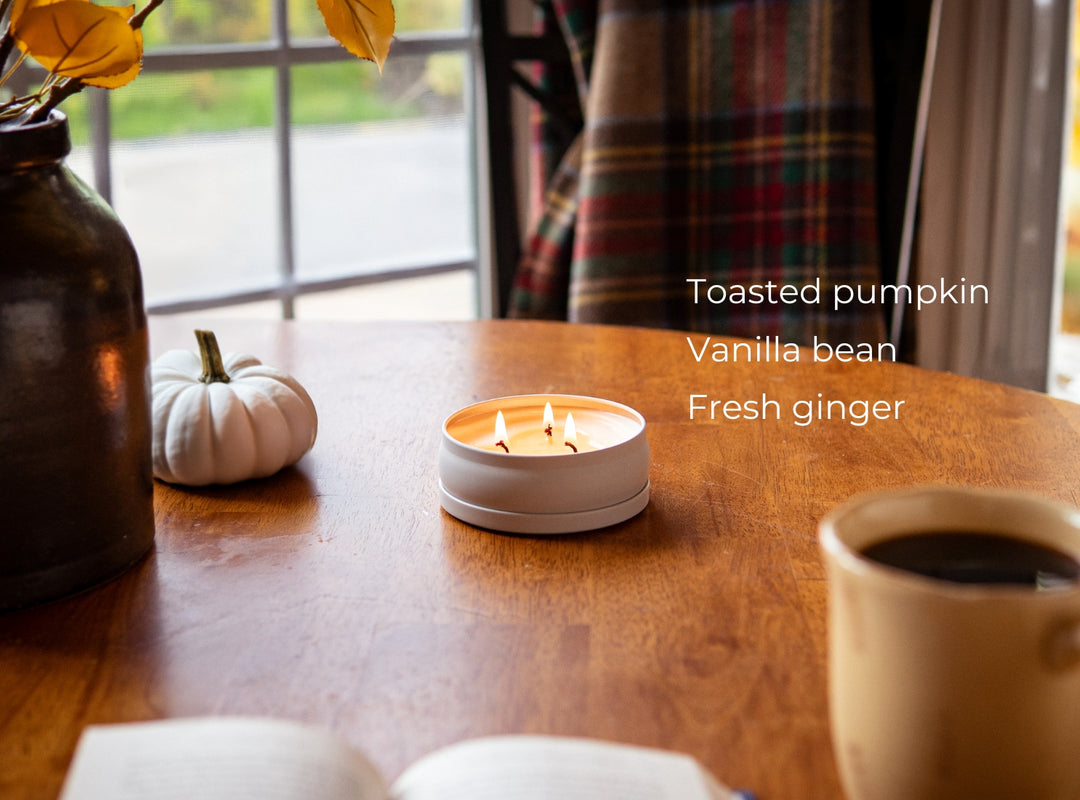 Ginger Pumpkin 3-Wick Candle
