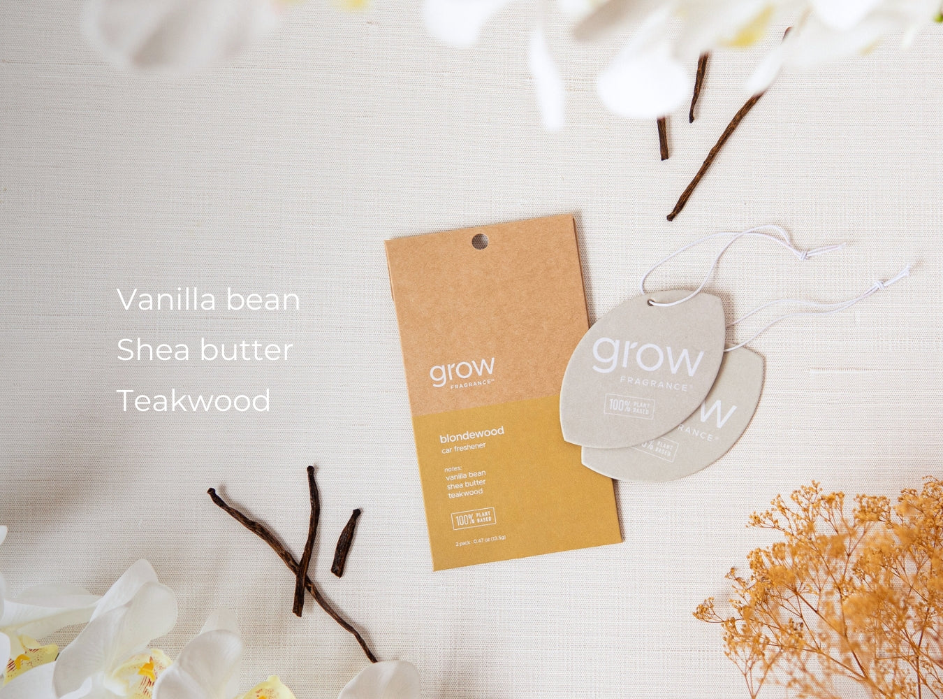 Blondewood Car Freshener – Grow Fragrance