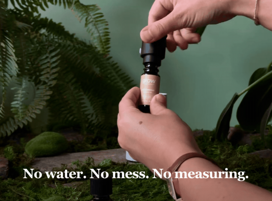 no water, no mess, no measuring