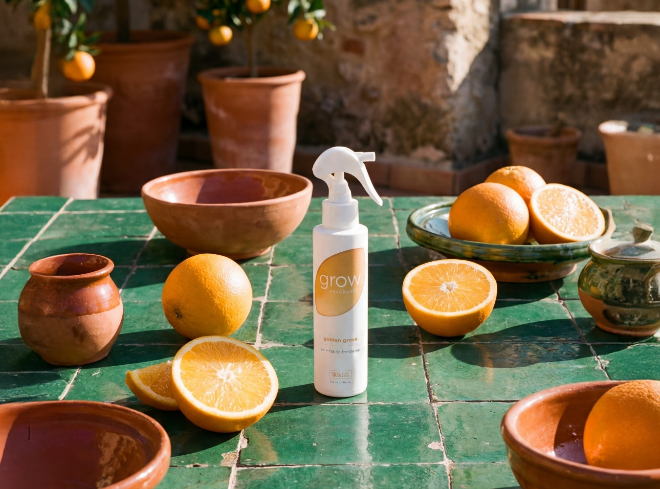 Golden Grove Air + Fabric Spray – Grow Fragrance