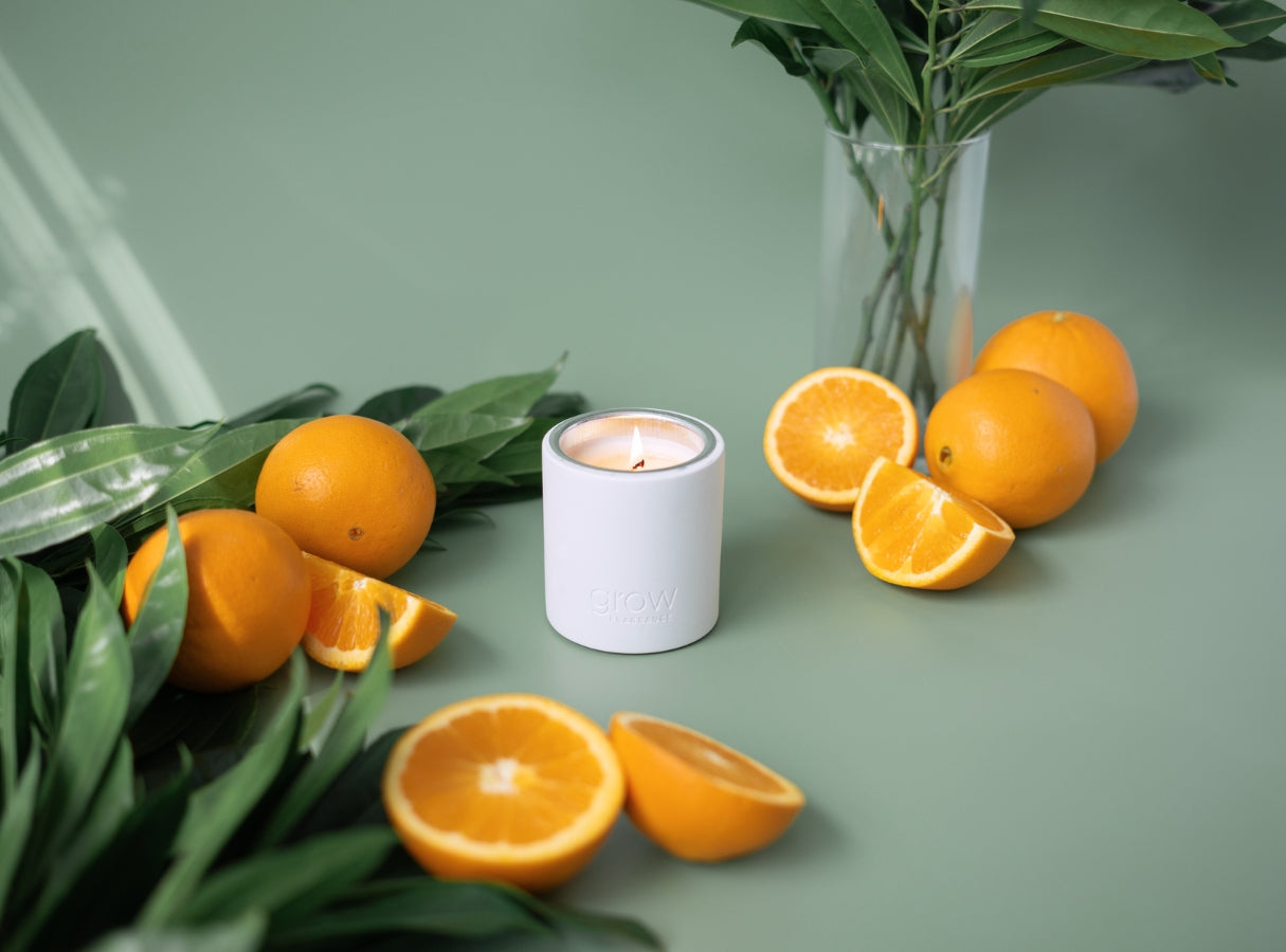 Golden Grove Candle – Grow Fragrance