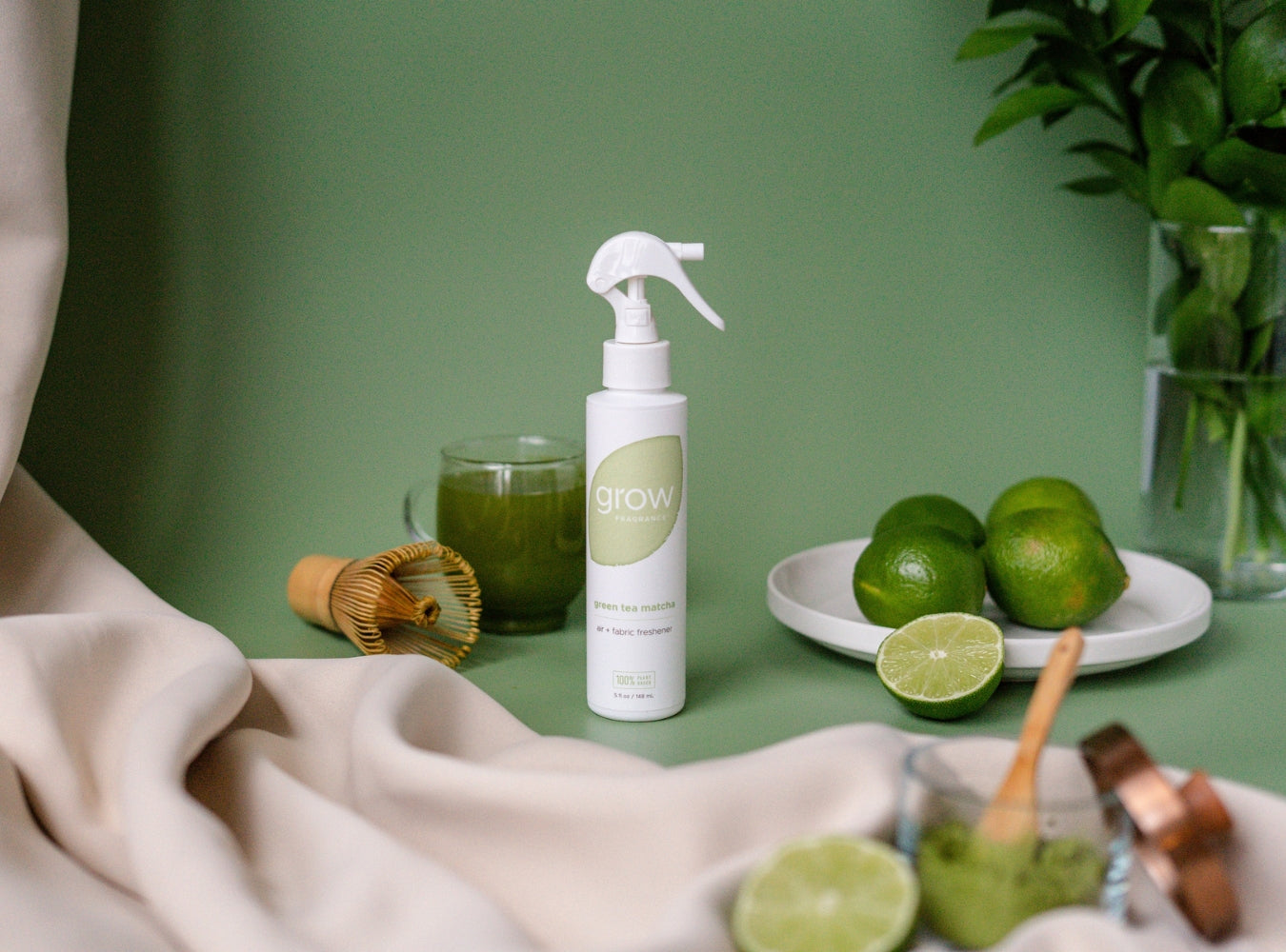 Green Tea Matcha Air + Fabric Spray (featured)