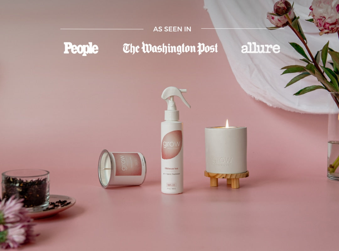 Hibiscus Tea Candle Text: As Seen in People, The Washington Post, Allure
(featured)