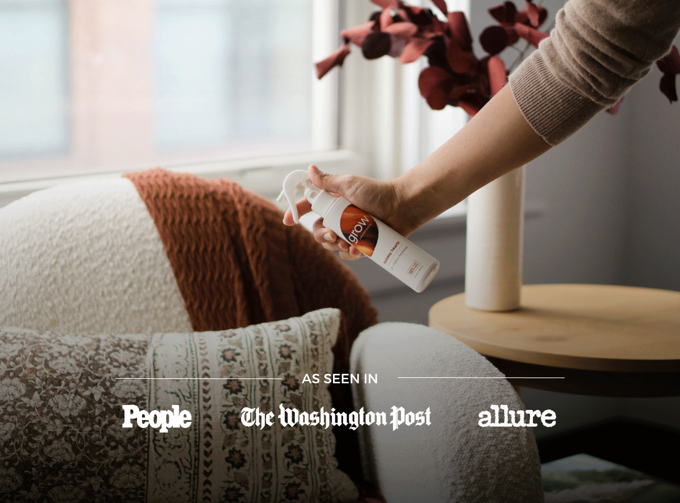 Holiday Hearth Air + Fabric Spray (featured)