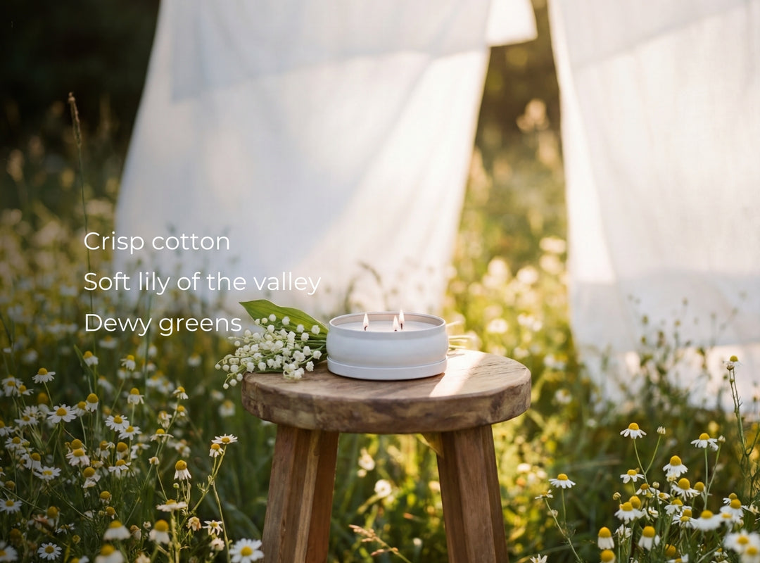 Linen 3-Wick Candle (featured)