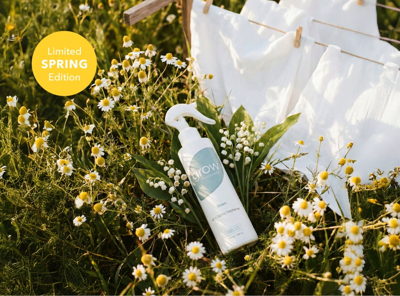 Linen Air + Fabric Spray – Grow Fragrance