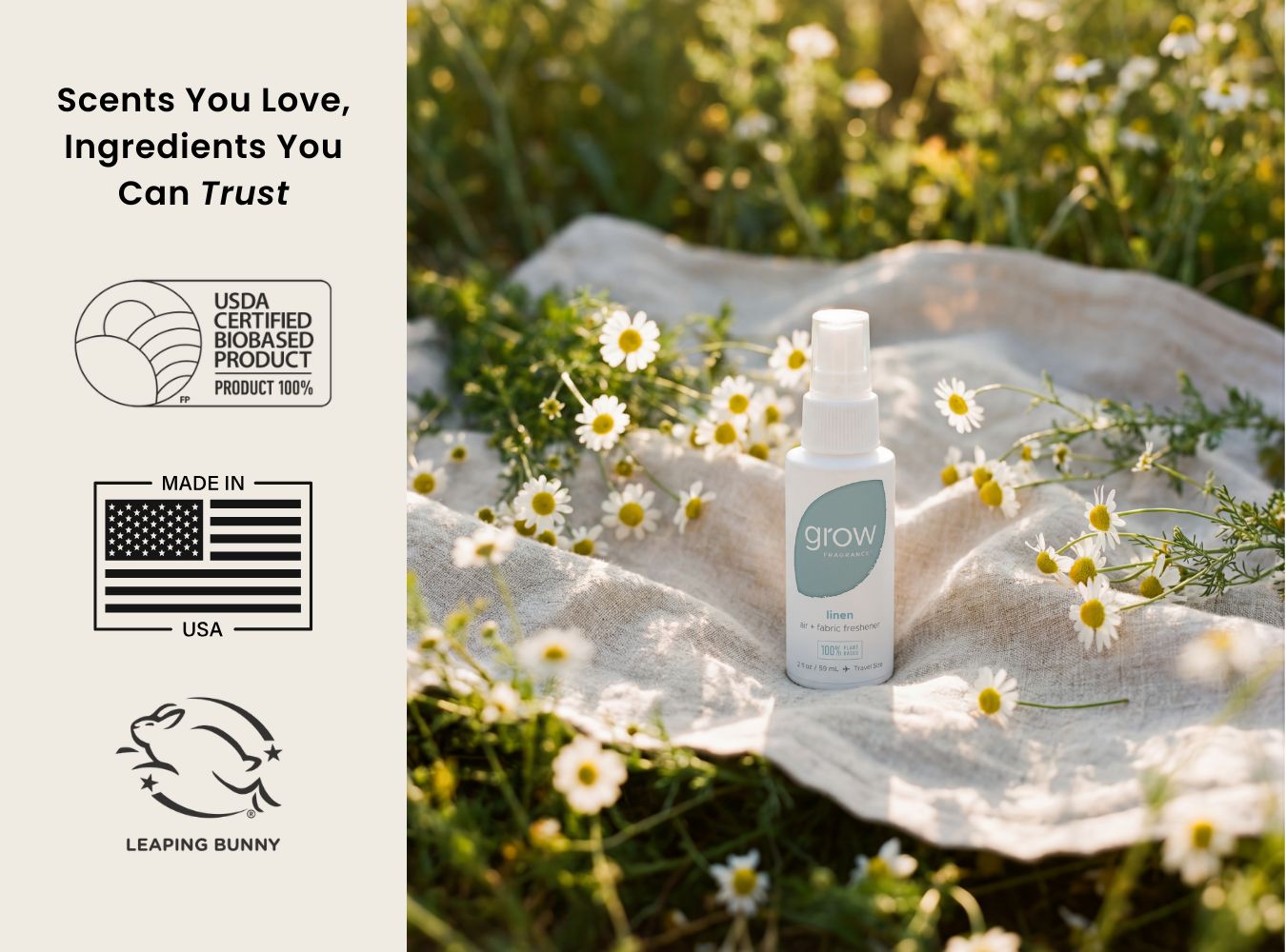 Fresh & Clean Discovery Set – Grow Fragrance