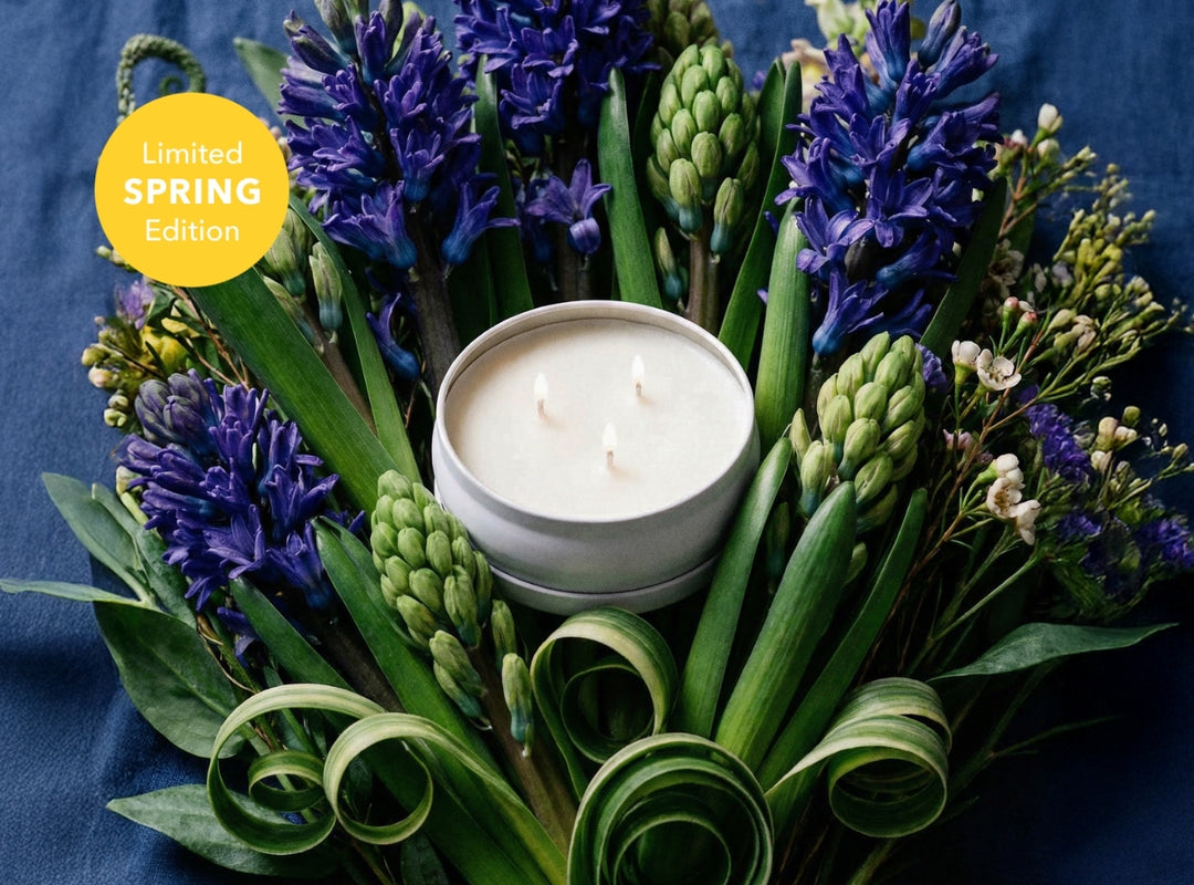 Wildflower Rain 3-Wick Candle (featured)