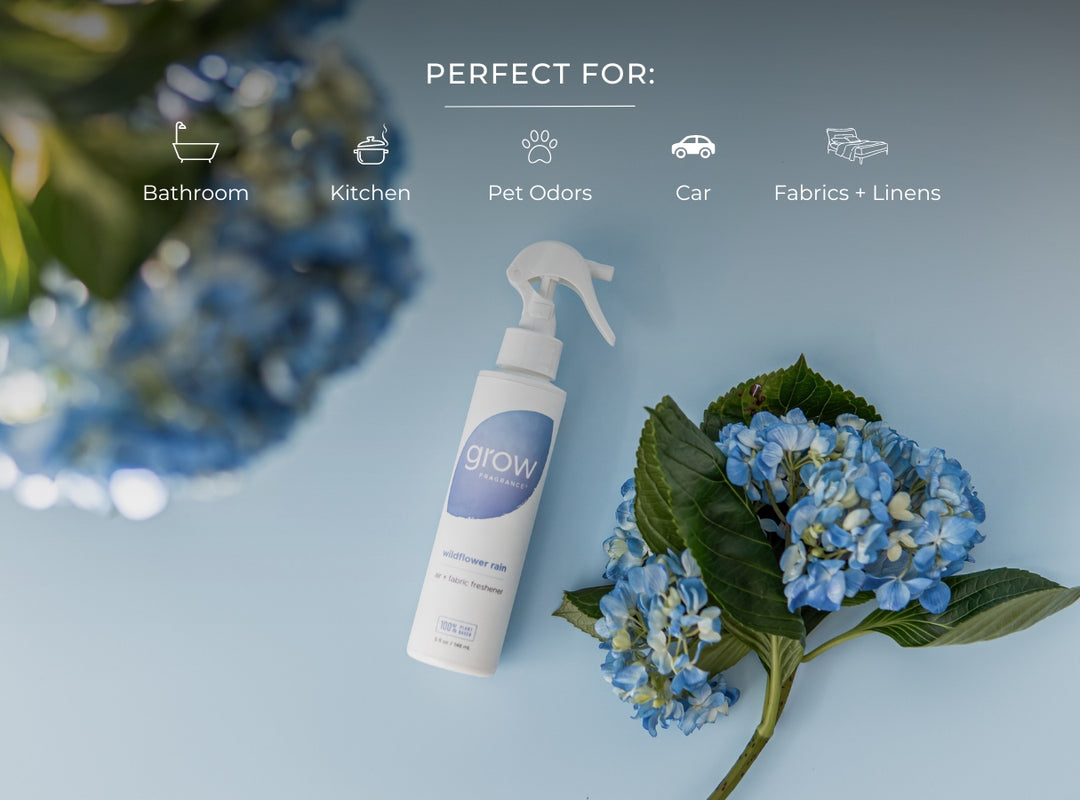 Wildflower Rain Air + Fabric Spray (featured)