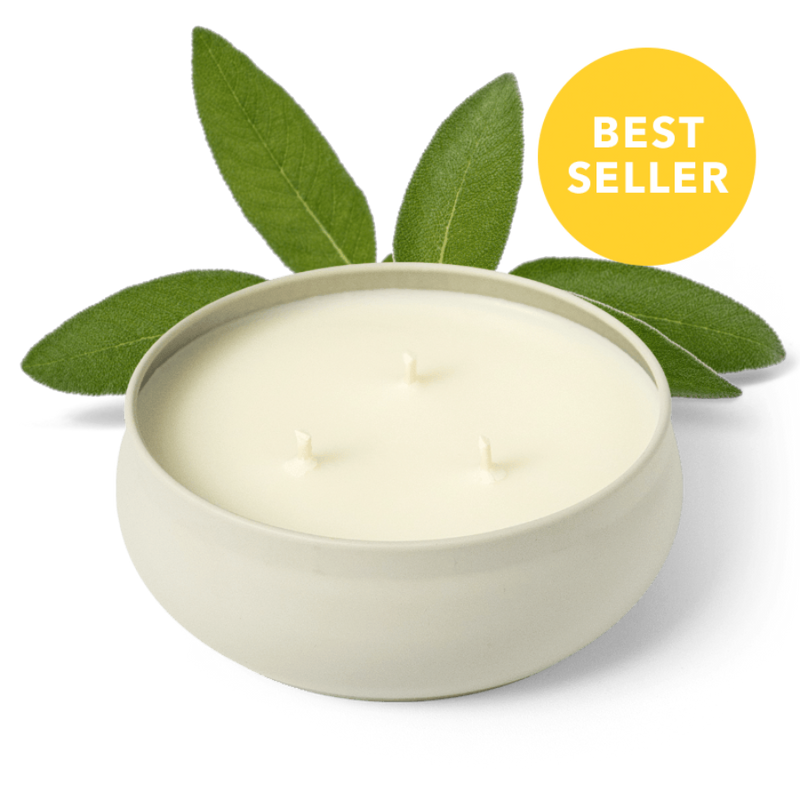 Woodland Sage 3-Wick Candle