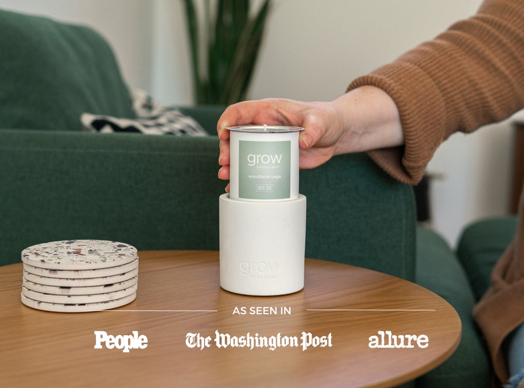 Woodland Sage Candle Text: As Seen in People, The Washington Post, Allure
(featured)