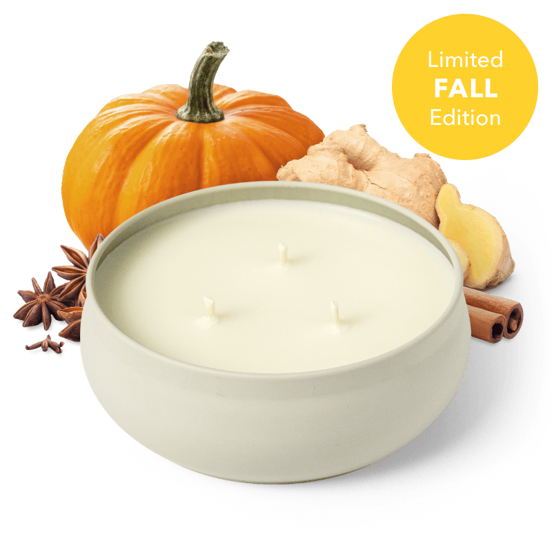 Ginger Pumpkin 3-Wick Candle