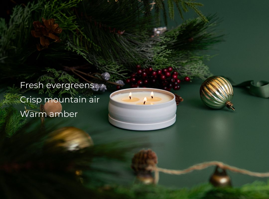 Palo Santo Pine 3-Wick Candle