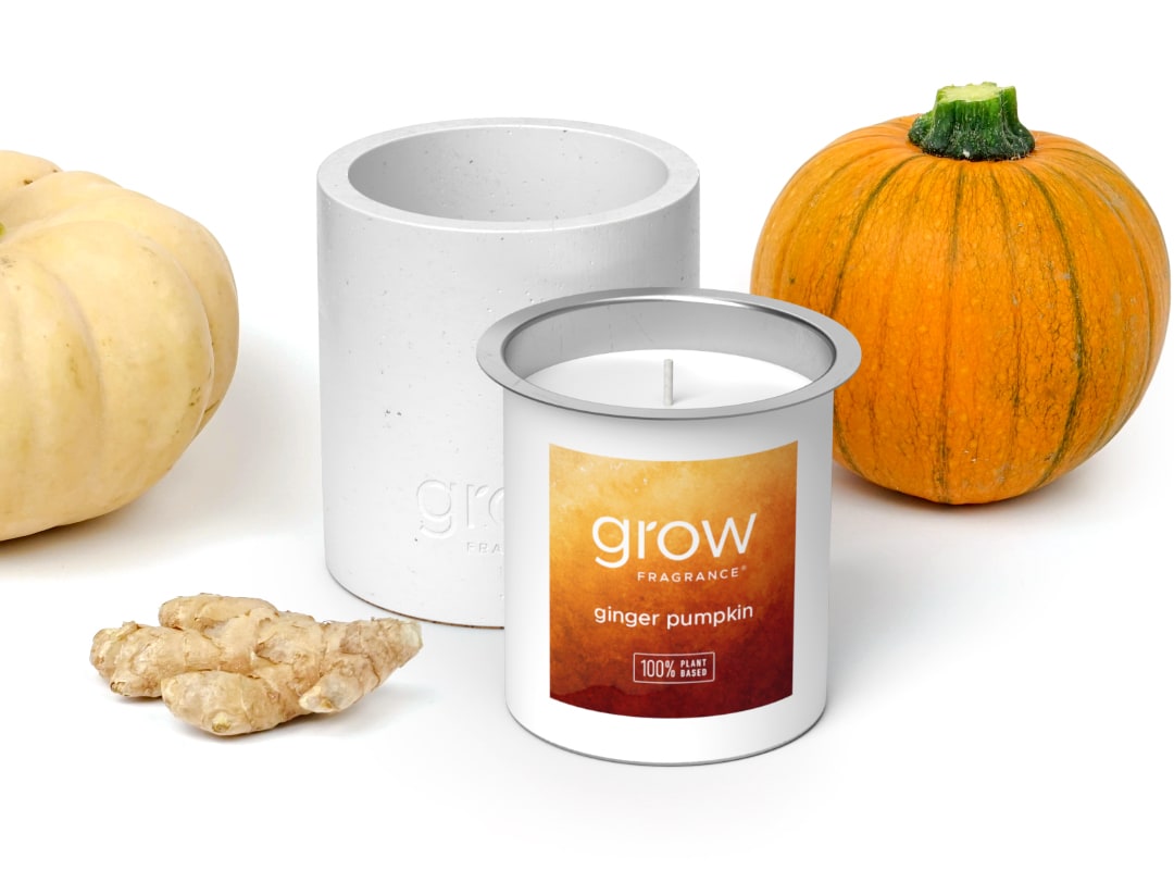 Ginger Pumpkin Candle (featured)
