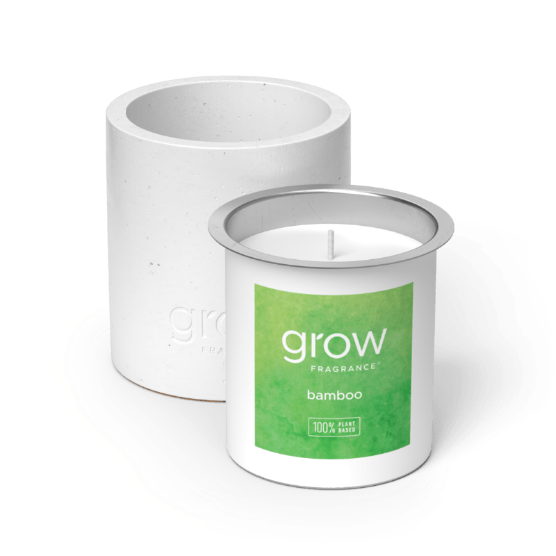 Bamboo Candle Set