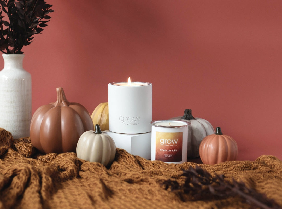Ginger Pumpkin Candle (featured)